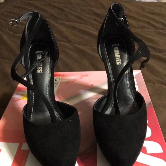 black heels jcpenney